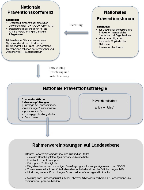 BZgA-Leitbegriffe: Präventionsgesetz